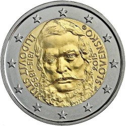 Moneda 2 euros conmemorativa. Eslovaquia 2014