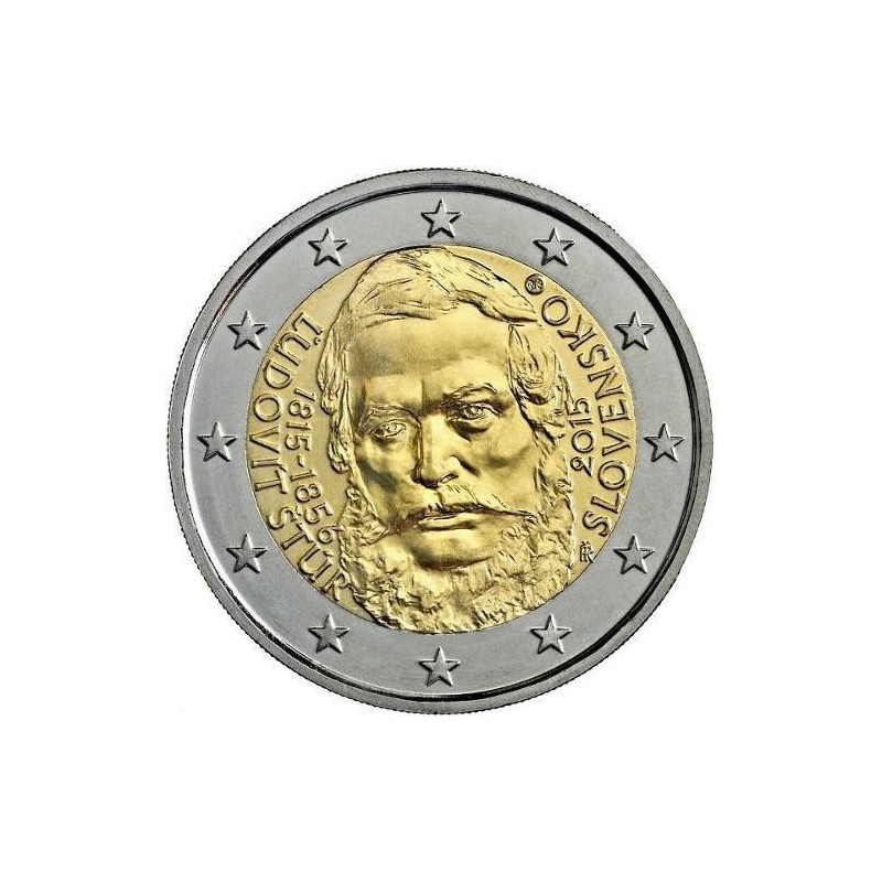Moneda 2 euros conmemorativa. Eslovaquia 2014