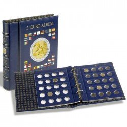 Álbum Leuchtturm Vista para Monedas de 2 euros (con hojas)