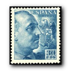 1949 Sellos de España (1050). General Franco.