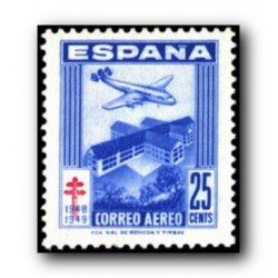 1948 Sellos de España (1040/43). Pro Tuberculosos.