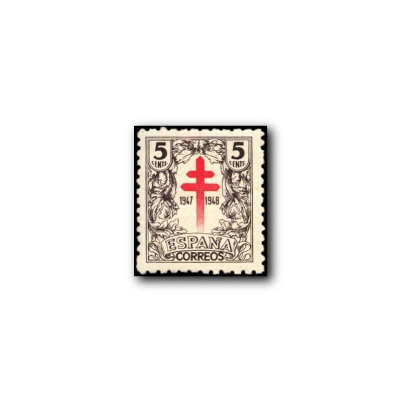 1947 Sellos de España (1017/19). Pro Tuberculosis.