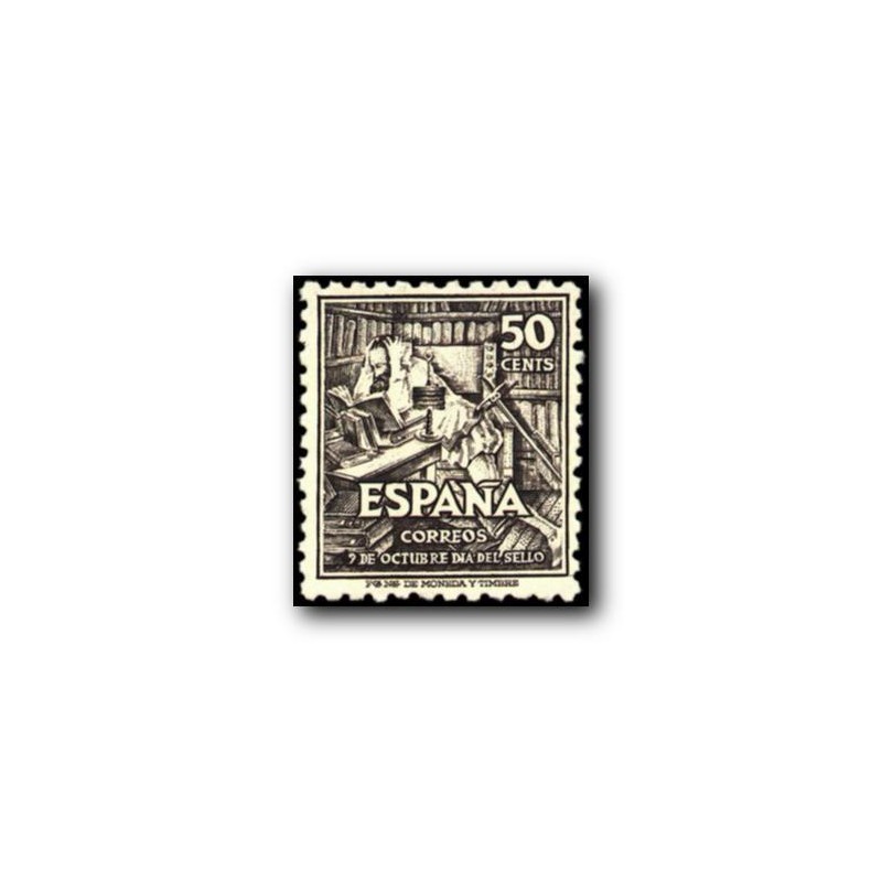 1947 Sellos de España (1012/14). IV Cent. del Nacimiento de Cervantes.