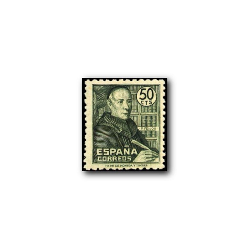 1947 Sellos de España. Padre Benito J. Feijoo. (Edif. 1011)**