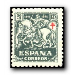 1945 Sellos de España (993Pro Tuberculosos.**
