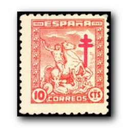 1944 Sellos de España (984/88). Pro Tuberculosis.**