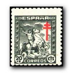 1944 Sellos de España (984Pro Tuberculosis.**