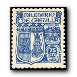 1944 Sellos de España (974Milenario de Castilla.**