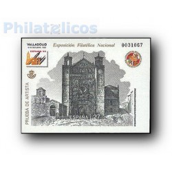 1992 Prueba Oficial. Exposición Filatélica Nacional EXFILNA´92