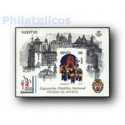 1993 Prueba Oficial. Exposición Filatélica Nacional EXFILNA´93