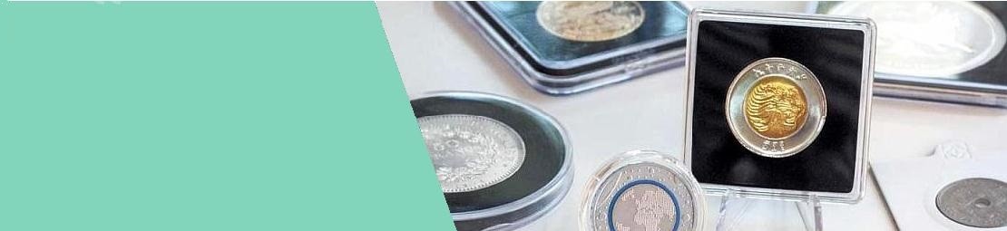Cápsulas para monedas